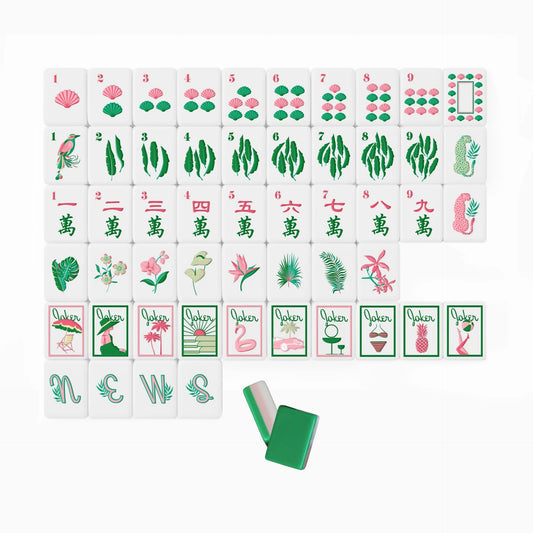 Tropical Mahjong Tiles (36*25*15mm)