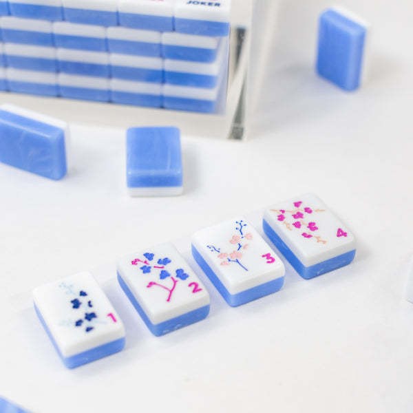 Blue Boots Mahjong Tiles (31.5*23*13mm)