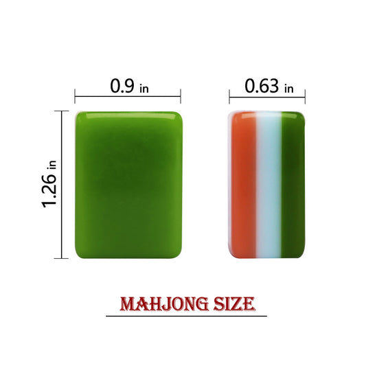 America Mahjong Tile Four-Layer Mahjong Acrylic Mahjong Tiles oh my mahjong tiles