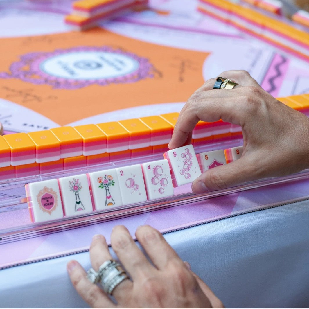 Orange Mahjong Tiles (31.5*23*13mm)