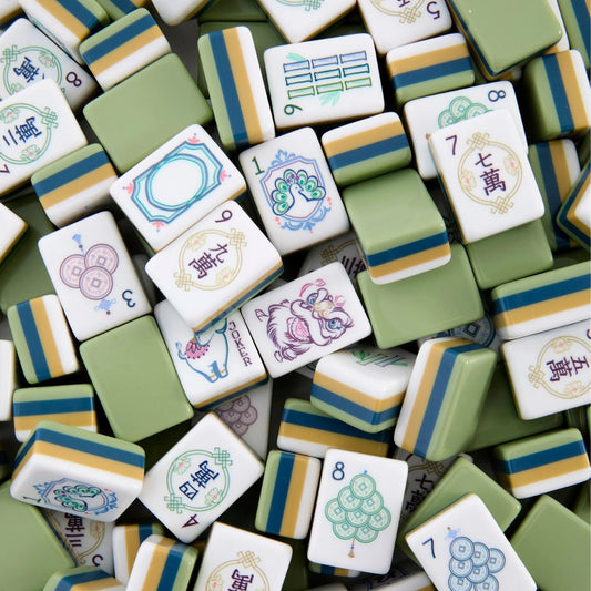 Sage Mahjong Tiles (31.5*23*13mm)
