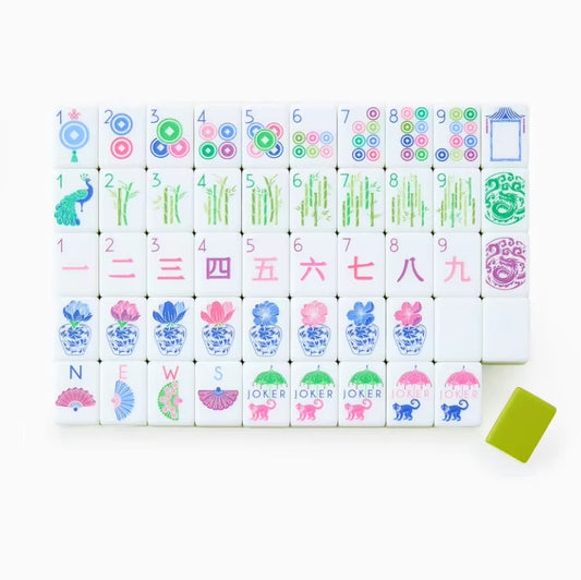 Sage Green mahjong tiles mahjong tiles Mahjong Acrylic