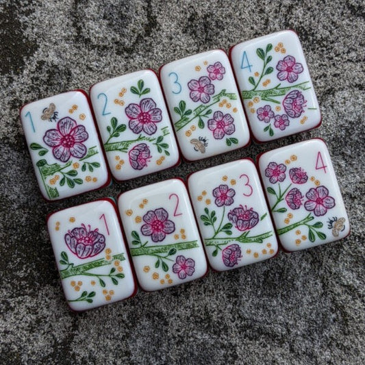 Walk with me Mahjong Tiles (38X25X18mm)