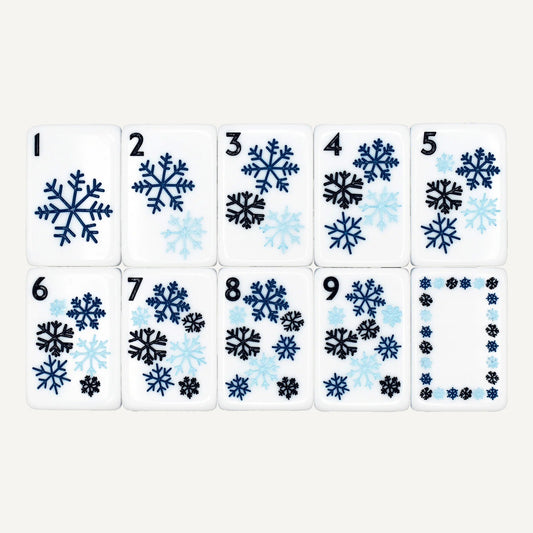 Winter Mahjong Tiles (36*24*15mm)