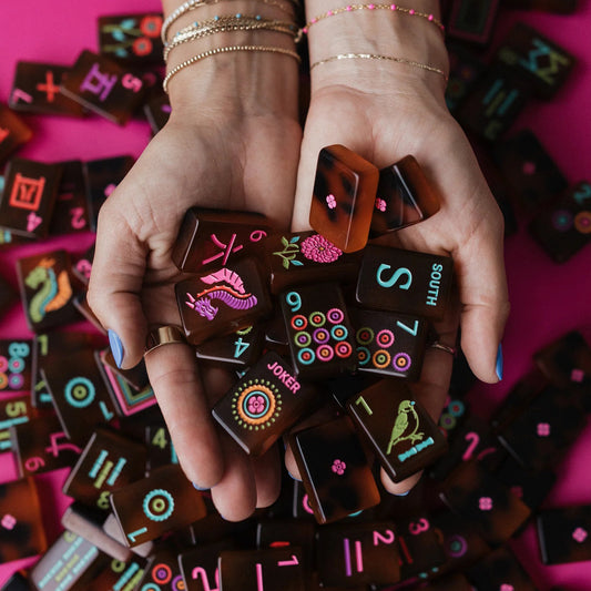 Tortoise shell Mahjong Tiles (36*25*11mm)
