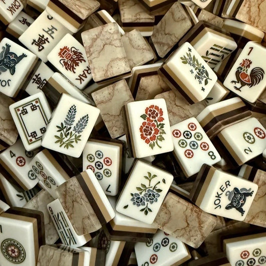 Marble Mahjong Tiles (31.5*23*13mm)