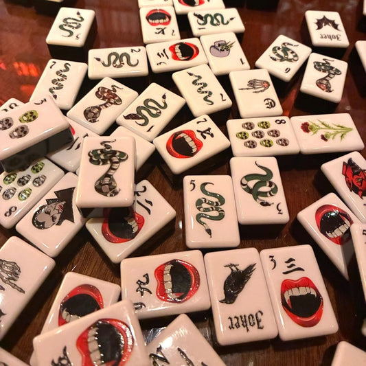 Halloween Mahjong Tiles (32X23X15mm)