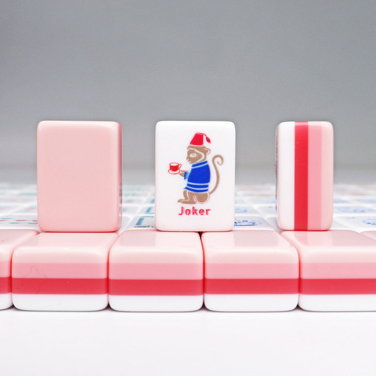 Pink Monkey mahjong tiles mahjong tiles Mahjong Acrylic Mahjong Tiles