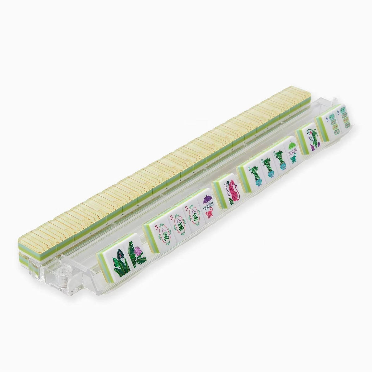 Tropical plants Mahjong Tile  Four-Layer Mahjong Acrylic